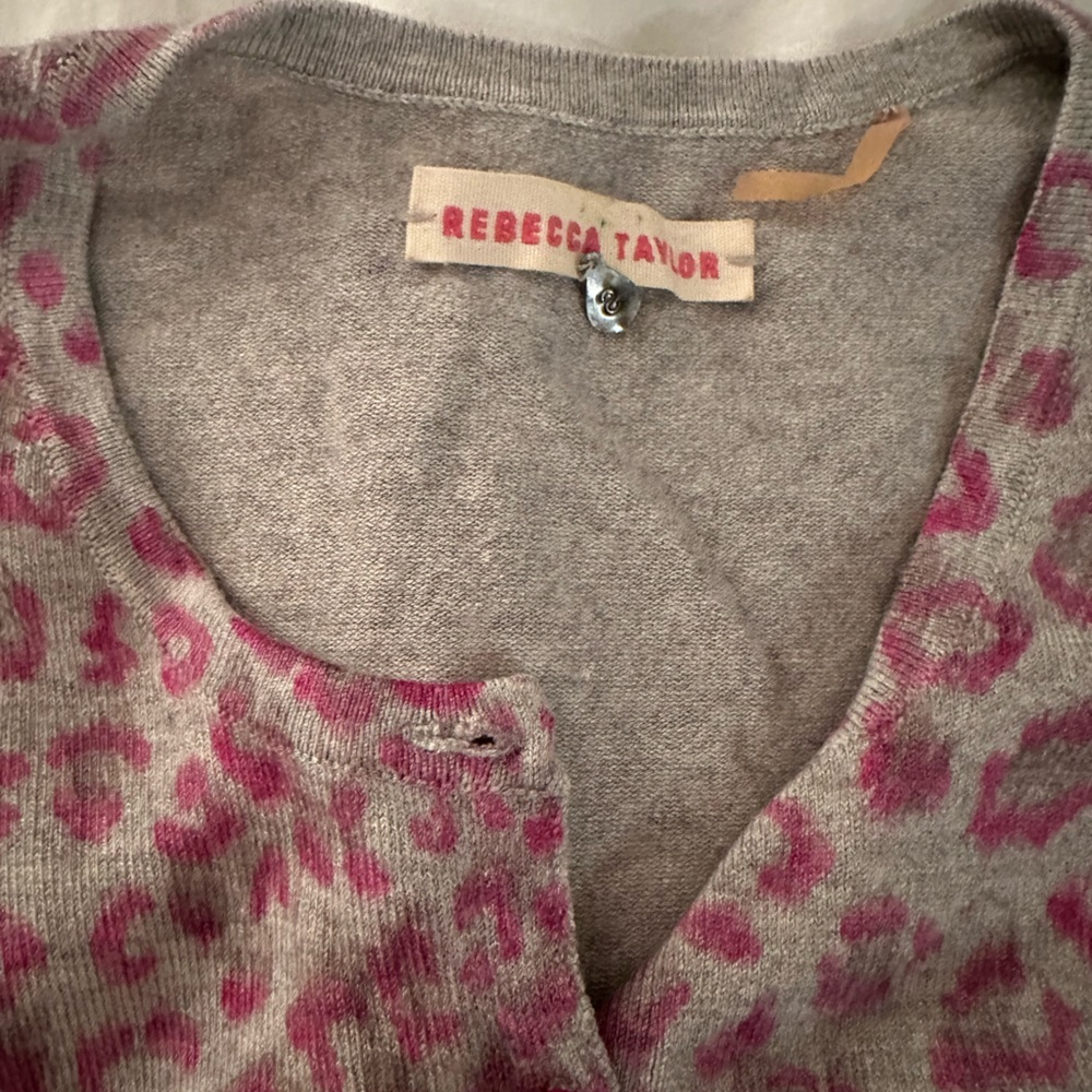 Rebecca Taylor silk & cashmere Cardigan size S - Picture 5 of 5